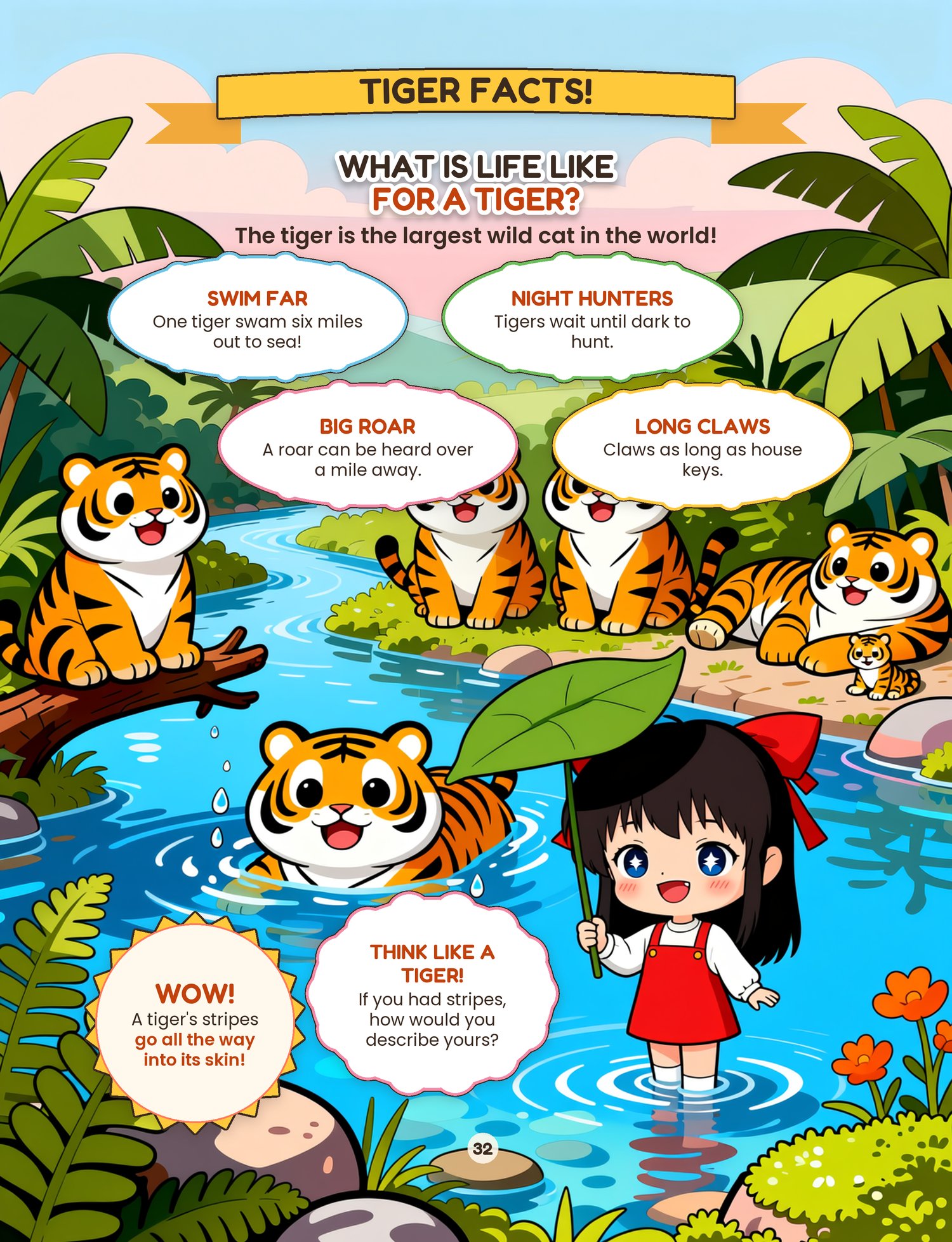 Interior preview: fun facts page