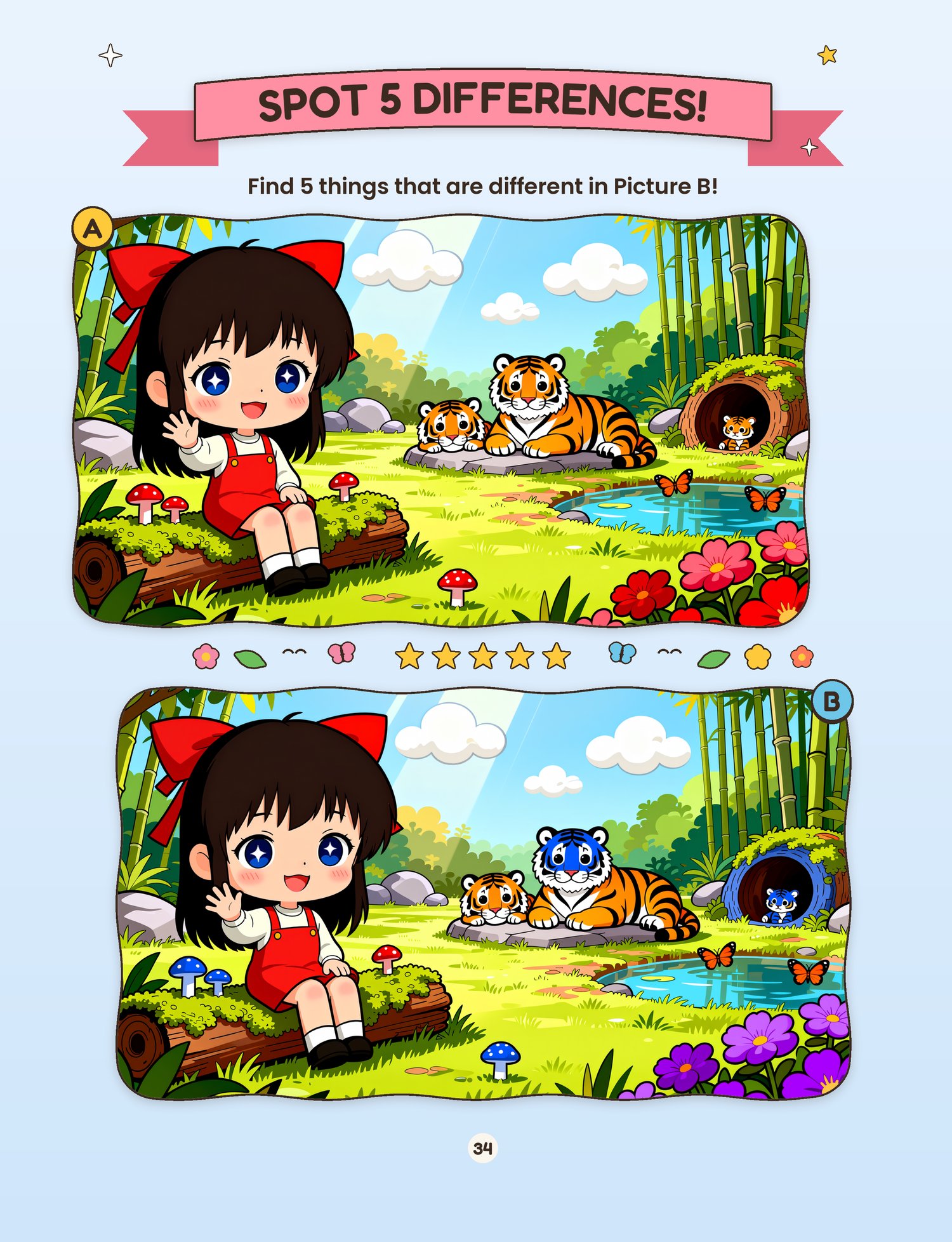 Interior preview: visual puzzle page