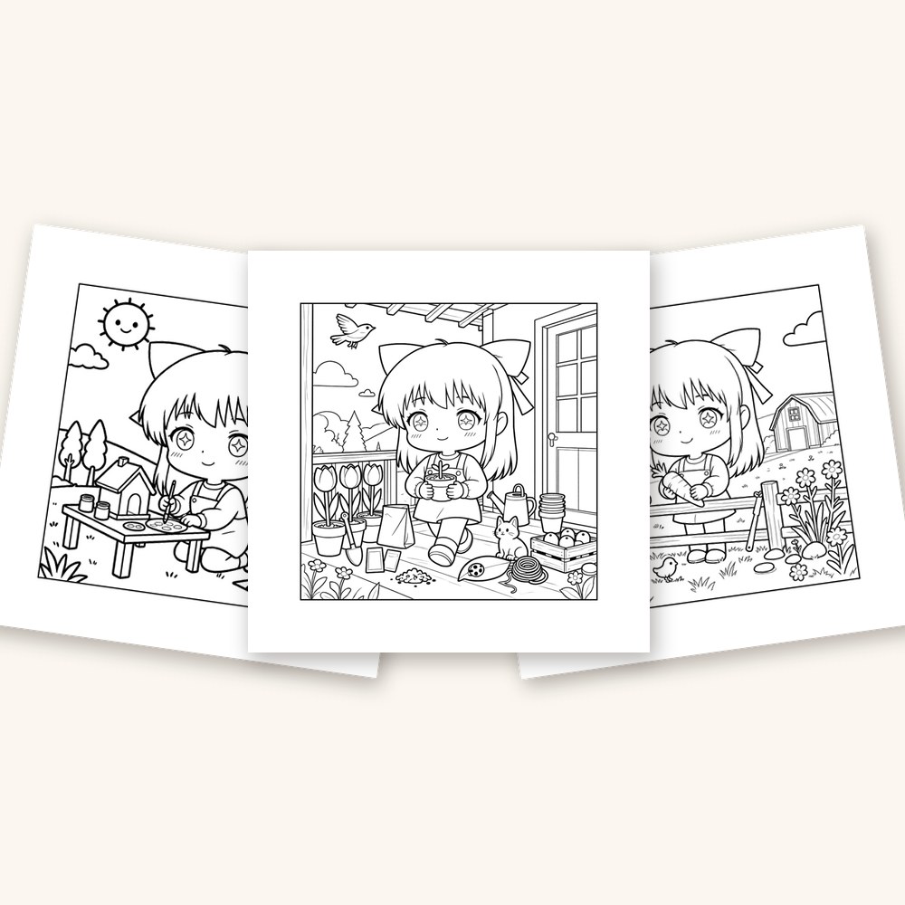 Slow Days Cozy Coloring Pack