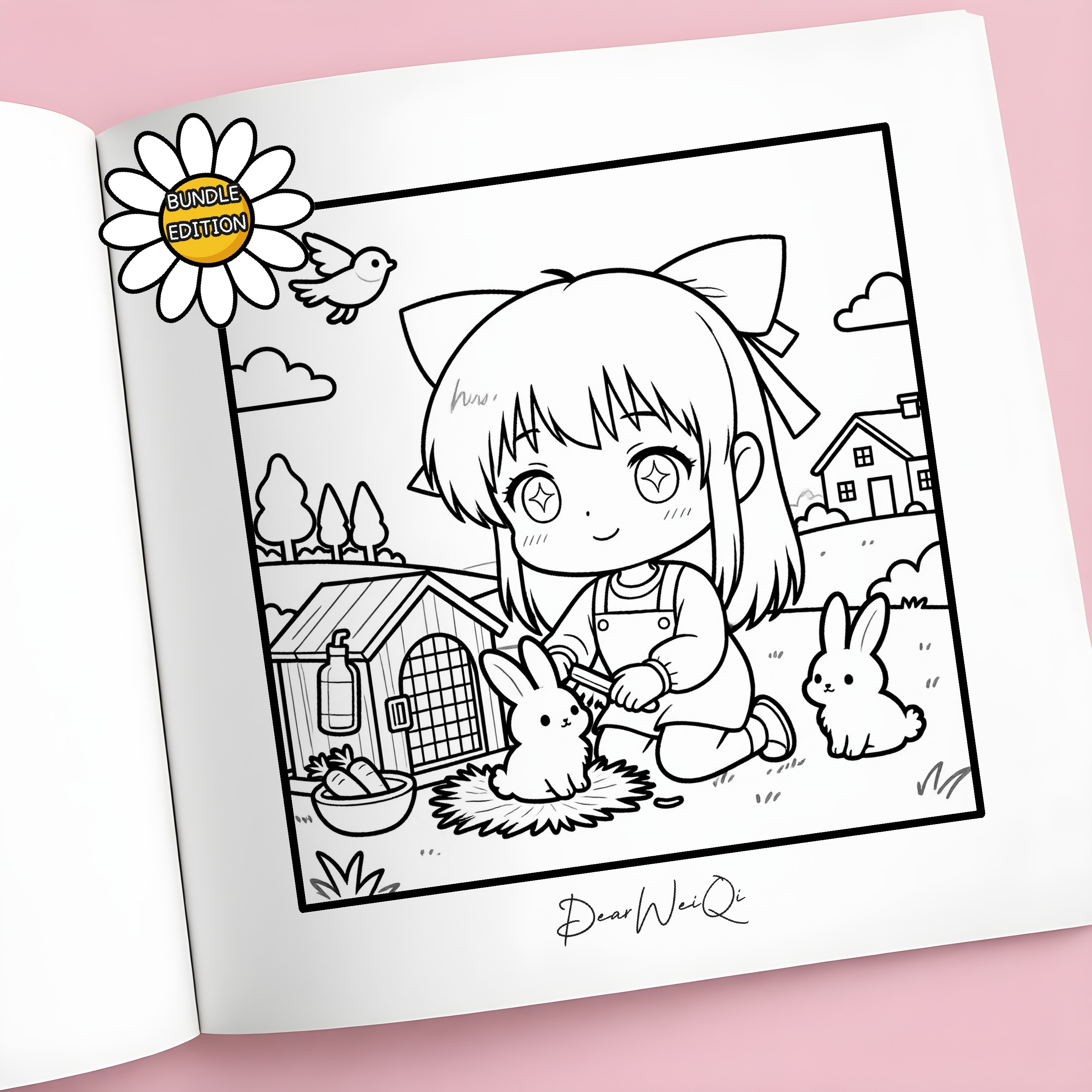 Black and white interior page 27