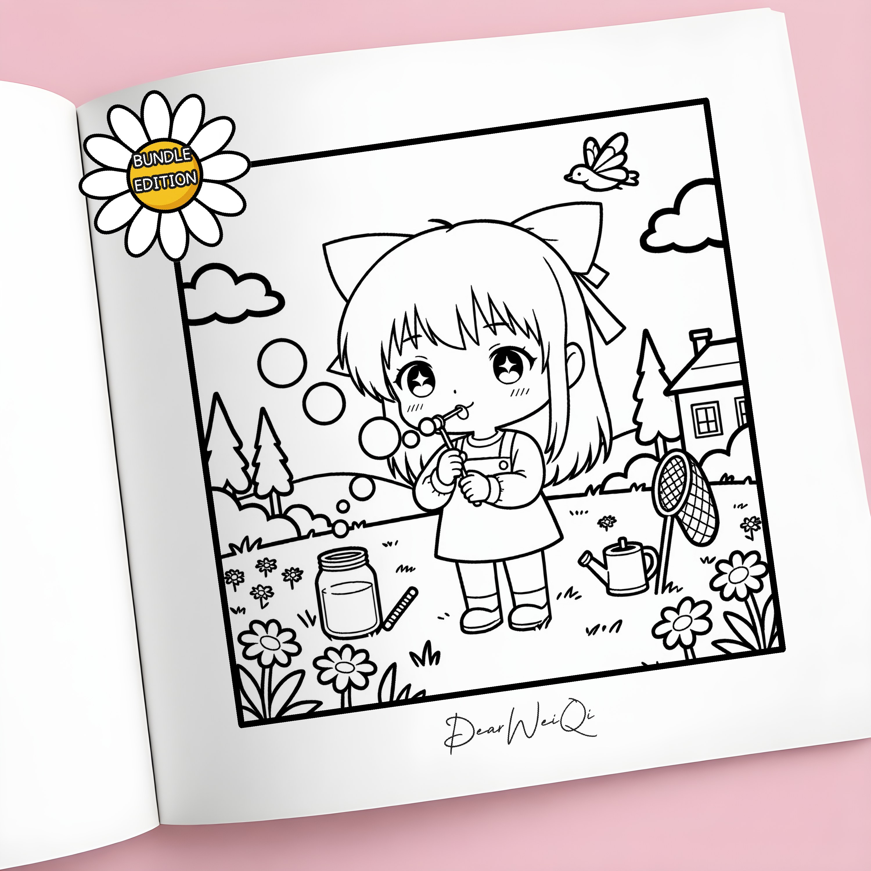 Black and white interior page 33
